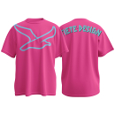 FIETE DESIGN OVERSIZE SHIRT BIG LOGO PINK